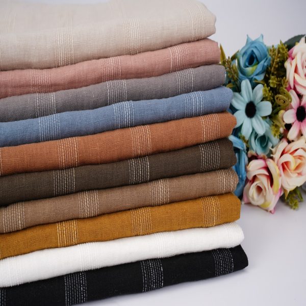 Wholesale manufacturers Pure Linen Stone Washed Organic 100% Linen Fabric For Clothing Shirt Pants