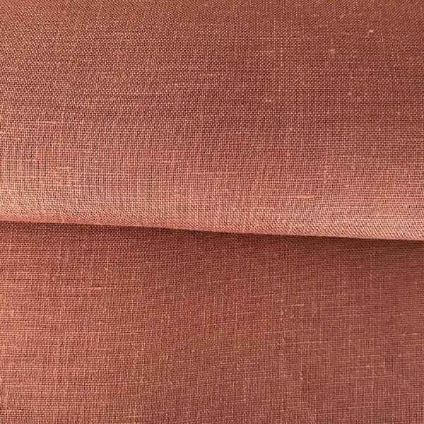 Factory wholesale fashion plain color medium thick 9*9 natural pure linen clothing fabrics - Image 7