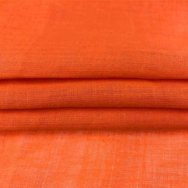 organic linen 20*20 plain enzyme washed ramie cotton mixed fabric for dress/shirt wrinkle free wholesale for garment - Image 3