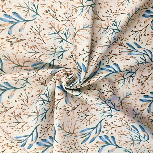 High-quality natural cotton and linen blended fabric linen fabric custom linen clothing printing fabric for clothing - Image 5